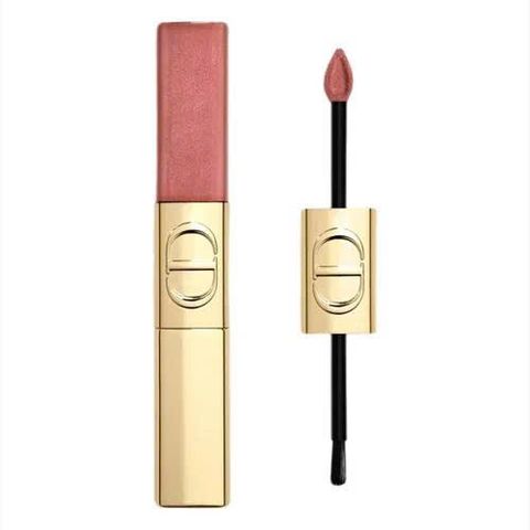 Son Kem Dior Rouge Dior Sequin Liquid Duo Limited Edition 100 - Màu Hồng Nude Cuốn Hút, Son Trang Điểm Sang Trọng, Dưỡng Ẩm Môi
