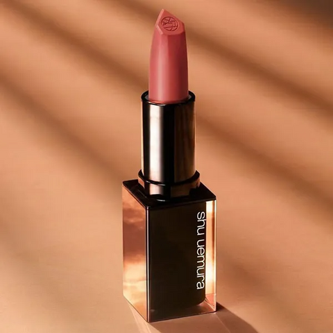 Son Lì Shu Uemura Kinu Tasogare Haze QR 599 Màu Hồng Cam Đào - Son Cao Cấp Cho Đôi Môi Quyến Rũ, Chất Son Mịn Màng, Bền Màu