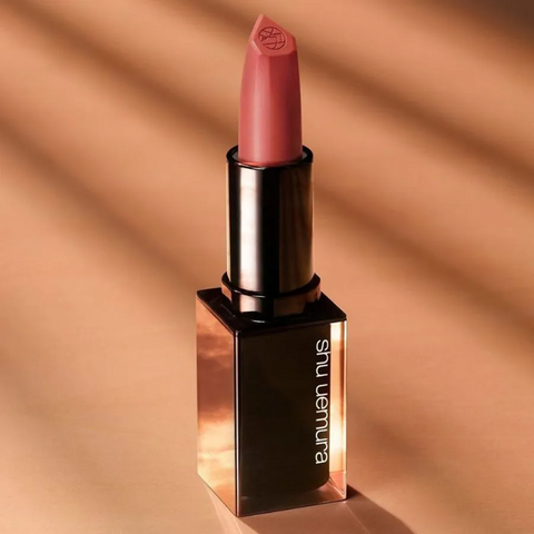 Son Lì Shu Uemura Kinu Tasogare Haze QR 599 Màu Hồng Cam Đào - Son Cao Cấp Cho Đôi Môi Quyến Rũ, Chất Son Mịn Màng, Bền Màu