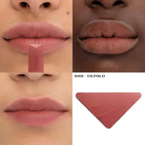 Son Prada Monochrome Soft Matte B101 Tiepolo - Màu Hồng Cam Đất Chính Hãng, Son Môi Cao Cấp Thời Thượng, Phong Cách Ngọt Ngào