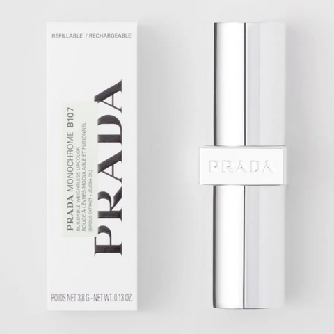Son Lì Prada Monochrome Soft Matte Màu B107 Sedona Hồng Đất Chính Hãng - Sắc Đẹp Sang Trọng, Mềm Mịn, Độ Bền Màu Cao