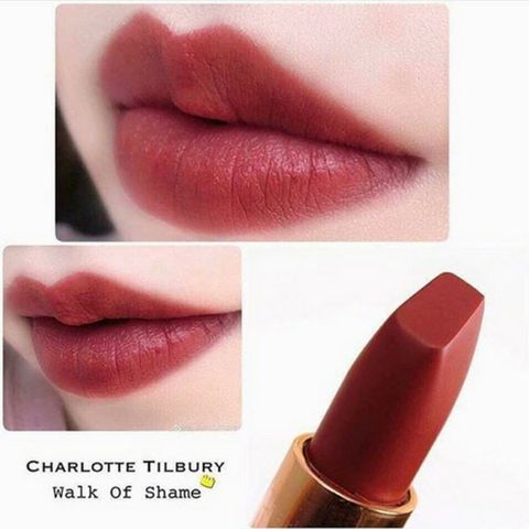 Son Charlotte Tilbury Walk Of No Shame - Matte Revolution Hồng Nâu Chính Hãng, Chất Son Mịn Màng, Bền Màu, Phong Cách Quyến Rũ