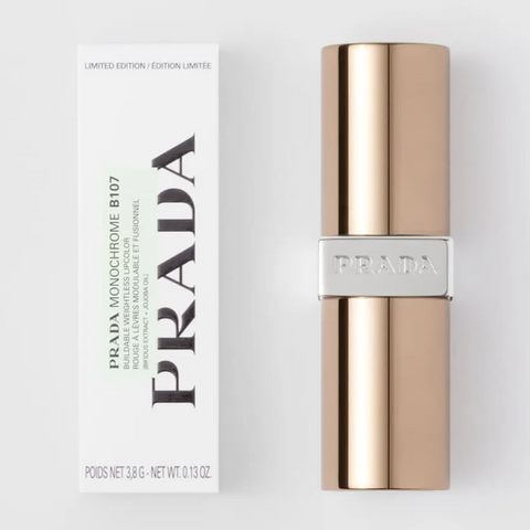 Son Prada Monochrome Soft Matte B107 Sedona - Son Môi Hồng Đất Cao Cấp Chính Hãng, Độ Bám Màu Lâu, Thiết Kế Sang Trọng