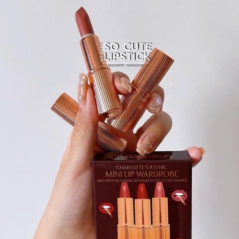 Son Charlotte Tilbury Walk Of No Shame - Pillow Talk Hồng Nude Chính Hãng - Son Dưỡng Môi Thời Thượng, Đẹp Tự Nhiên, Bảo Vệ Đôi Môi