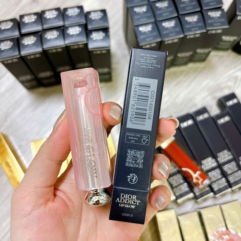 (Chính ngạch) Son Thỏi Dưỡng Dior Lip Glow 3.2g - Son Môi Dưỡng Tự Nhiên Hiệu Ứng Màu Nhẹ, Thời Trang Mùa Thu Đông, Xu Hướng Đỏ Đất 2023