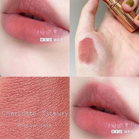 Son Charlotte Tilbury Walk Of No Shame - Pillow Talk Hồng Nude Chính Hãng - Son Dưỡng Môi Thời Thượng, Đẹp Tự Nhiên, Bảo Vệ Đôi Môi