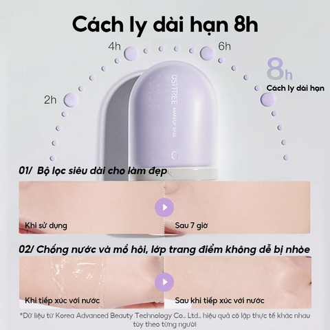 Kem Lót Trang Điểm Ositree 32g - Dưỡng Ẩm Nhẹ Kiểm Soát Dầu, Giúp Nền Mịn, Thích Hợp Với Da Vàng, Da Xỉn Màu