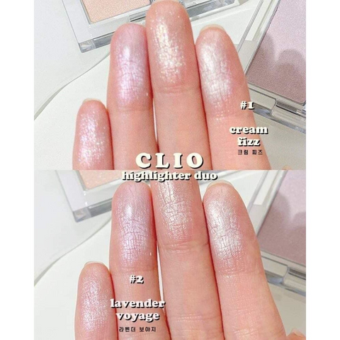 Phấn Bắt Sáng Clio Prism Highlighter Duo 2.8g - Hiệu ứng Rạng Rỡ Tự Nhiên, Dễ Tán, Dành Cho Makeup Hằng Ngày