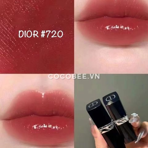 Son Kem Dior Rouge Dior Forever Liquid Lacquer 720 Hồng Nâu Chính Hãng - Sắc Màu Quyến Rũ, Dưỡng Ẩm, Thiết Kế Sang Trọng, Phong Cách Thời Trang