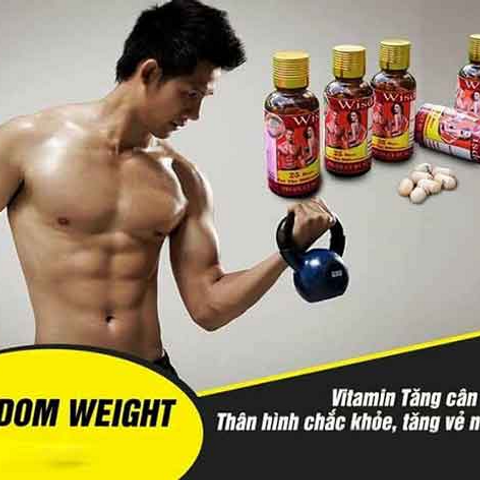 Viên uống hỗ trợ tăng cân Wisdom Weight Chính hãng - Tự nhiên, hiệu quả, an toàn cho sức khỏe, dễ sử dụng mọi lứa tuổi
