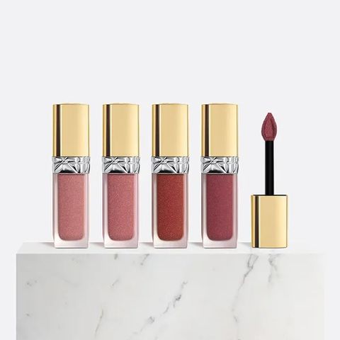 Son Kem Dior Rouge Dior Forever Liquid Sequin 999 Chính Hãng - Màu Đỏ Thuần Nổi Bật, Bám Màu Xuất Sắc, Dưỡng Ẩm Môi