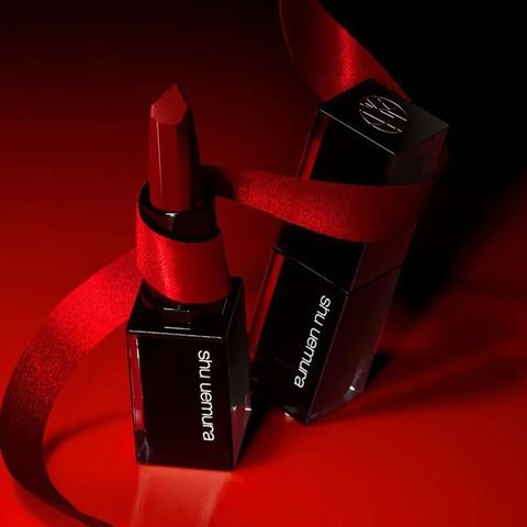 Son Shu Uemura Rouge Unlimited Matte KS RD 188 - Son Môi Đỏ Cổ Điển Chính Hãng Từ Nhật Bản, Sang Trọng Và Quyến Rũ
