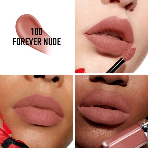 Son Kem Dior Rouge Forever Liquid 100 Forever Nude - Màu Hồng Nude Chính Hãng, Sang Trọng và Quyến Rũ cho Mọi Cô Gái