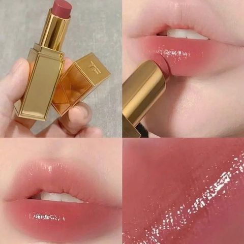 Son Dưỡng Tom Ford TF Soliel Balm Lip 05 Getaway - Son Môi Hoa Hồng Khô Sang Trọng Cho Đôi Môi Mềm Mại, Chính Hãng Mỹ