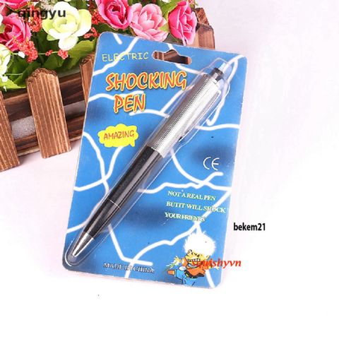 Bút Bi Giật Điện Hài Hước - Bút Chọc Cười Gây Sốc Chống Điện Độc Đáo Cho Tiệc Tùng và Quà Tặng Vui Nhộn
