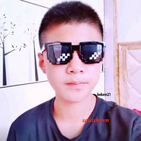 Kính Mắt Thug Life 6 Chấm - Mẫu Mới Siêu Ngầu Hot Trend 2023, Chất Liệu ABS Cao Cấp, Thích Hợp Chụp Hình Nhóm