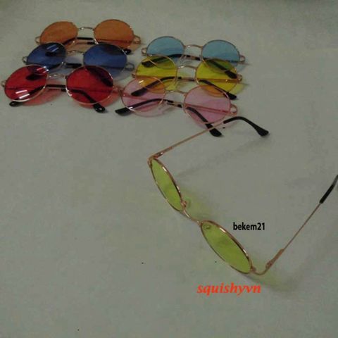 Kính Mắt Thug Life 6 Chấm - Mẫu Mới Siêu Ngầu Hot Trend 2023, Chất Liệu ABS Cao Cấp, Thích Hợp Chụp Hình Nhóm