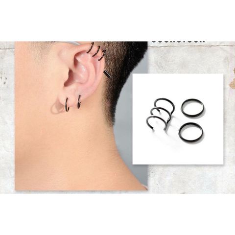 Khuyên Tai Hình Chữ U Không Cần Xỏ Lỗ - Trang Sức Thanh Lịch Phong Cách Hàn Quốc Cho Nam Nữ - Nhiều Màu Sắc Thời Trang