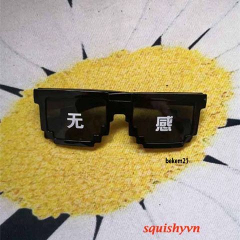 Kính Mắt Thug Life 6 Chấm Kính Gương Thời Trang Minecraft - Phong Cách Năng Đ động Cho Nam Nữ, Free Ship Từ Đơn 50K