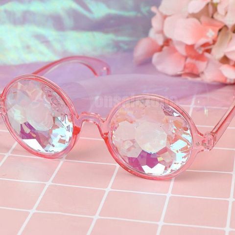 Kính Mát Vạn Hoa Kiểu Tròn Thời Trang Unisex - Kính Ngáo Phong Cách Nổi Bật Cho Mùa Hè