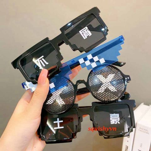 Kính Mát Thug Life UV400 Unisex - Kính Mát Độc Đáo Cho Nam Nữ, Quà Tặng Hài Hước Hợp Thời Trang Cho Game Thủ và Fan Meme