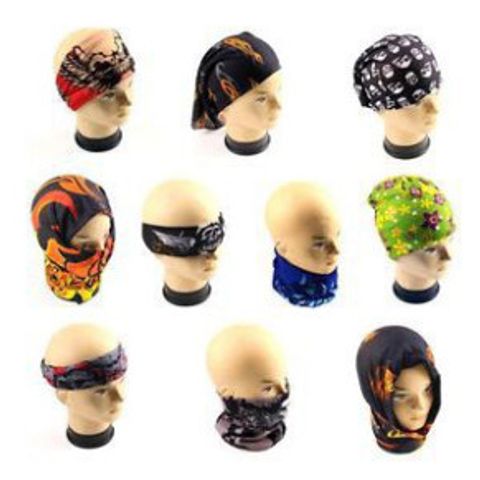 Combo 10 Khăn Đa Năng Cho Chuyến Du Lịch & Phượt - Chất Liệu Mềm, Thấm Hút, Nhiều Mẫu Mã Thời Trang