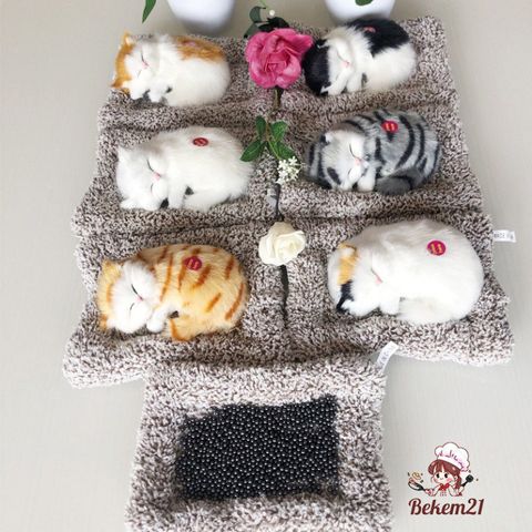 Động Vật Than Hoạt Tính - Chó Mèo Trang Trí Xe Hơi, Lọc Không Khí Khử Mùi, Kích Thước 25x20cm, Dùng Cho Gia Đình và Văn Phòng