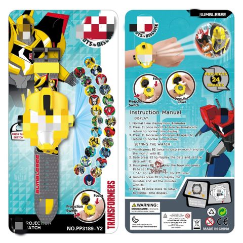 Đồng hồ điện tử có đèn chiếu hình Siêu Anh Hùng Marvel Spider Man Iron Man cho bé - Quà tặng thú vị và an toàn cho trẻ em