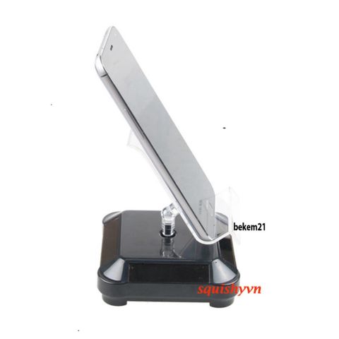 Đế Trưng Bày Trang Sức Xoay 360 Độ - Tối Ưu Màu Đen, Chất Liệu ABS Cao Cấp, Kích Thước 13cm - Dụng Cụ Trưng Bày Đẹp Mắt