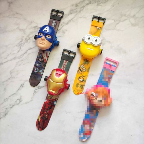 Đồng hồ trẻ em Disney Chính hãng MK-14147 - Đồng hồ chống muỗi, chống nước, phong cách dễ thương cho học sinh tiểu học