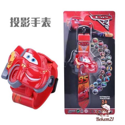 Đồng Hồ Chiếu Kỹ Thuật Số Hoạt Hình Disney Người Nhện và Người Sắt - Quà Tặng Giáng Sinh Cho Trẻ Em, Hình Chiếu Đẹp Mắt