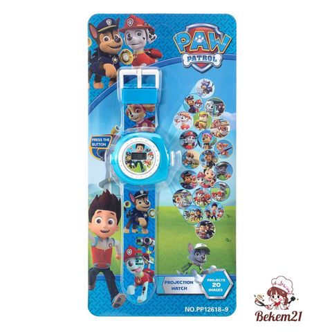 Đồng Hồ Chiếu Kỹ Thuật Số Hoạt Hình Disney Người Nhện và Người Sắt - Quà Tặng Giáng Sinh Cho Trẻ Em, Hình Chiếu Đẹp Mắt