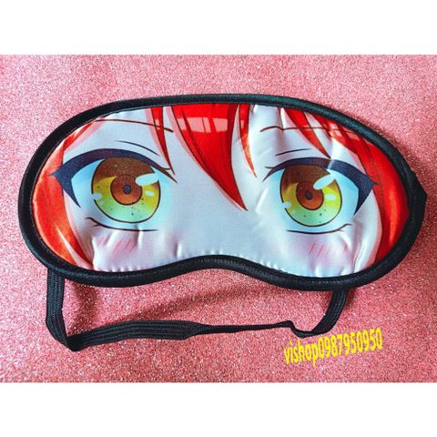 Miếng Bịt Mắt Ngủ Anime Manga - Vải Lụa Nguyên Chất Chống Ánh Sáng, Thư Giãn Du Lịch, Khách Hàng Yêu Thích