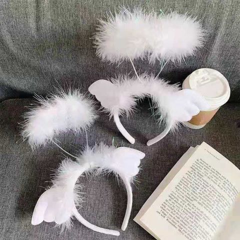 Băng Đô Cài Tóc Sừng Tuần Lộc Có Đèn LED Phát Sáng Vàng Ấm Áp - Phụ Kiện Thời Trang Hàn Quốc Dễ Thương, Quà Tặng Sinh Nhật Thú Vị
