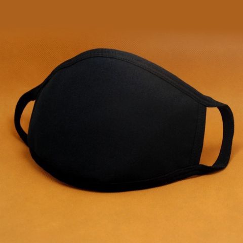 Khẩu Trang Chống Bụi Vải Cotton Đen - In Hình EXO, BTS, Hacker, Ngôi Sao, Trái Tim - Phong Cách Thời Trang Cá Tính