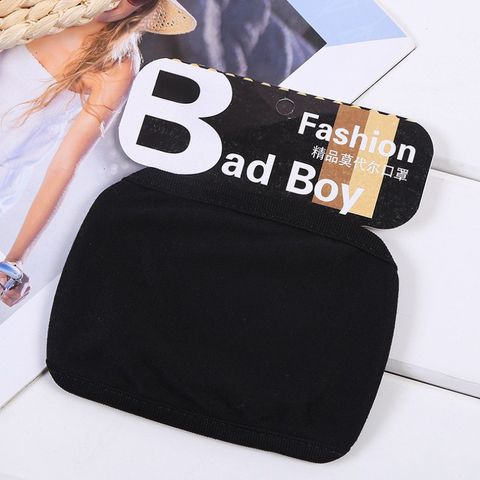 Khẩu Trang Chống Bụi Vải Cotton Đen - In Hình EXO, BTS, Hacker, Ngôi Sao, Trái Tim - Phong Cách Thời Trang Cá Tính