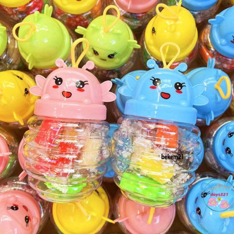 Hộp 12 Màu Đất Sét Nung Hình Con Ong - Bộ Đồ Chơi Dẻo Làm Slime Nhật Bản - Sáng Tạo Thú Vị Cho Trẻ Em