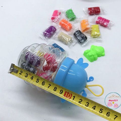 Hộp 12 Màu Đất Sét Nung Hình Con Ong - Bộ Đồ Chơi Dẻo Làm Slime Nhật Bản - Sáng Tạo Thú Vị Cho Trẻ Em