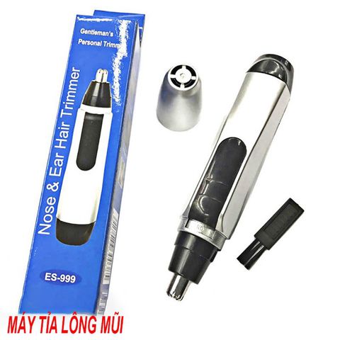 Máy tỉa lông mũi mini bằng tay - Dụng cụ cắt lông mũi thép không gỉ, thiết kế tiện lợi, an toàn cho người sử dụng