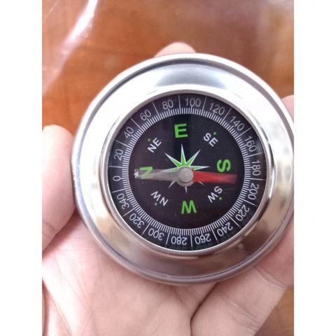 La bàn Bậc Thầy Phong Thủy bỏ túi - La bàn đa năng định hướng 75mm cho phượt thủ và yêu thích phong thủy