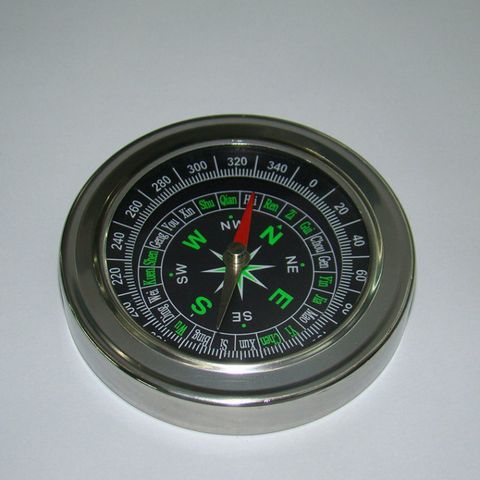 La bàn Bậc Thầy Phong Thủy bỏ túi - La bàn đa năng định hướng 75mm cho phượt thủ và yêu thích phong thủy