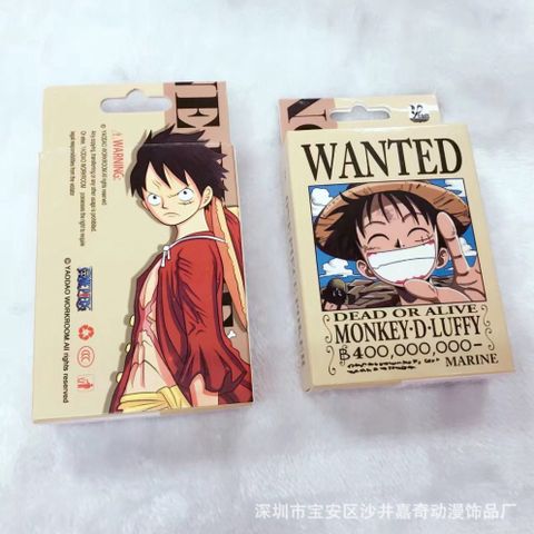Hộp ảnh thẻ phim Anime Naruto, One Piece, Kimetsu no Yaiba - Bộ 54 lá - Quà tặng độc đáo cho fan manga