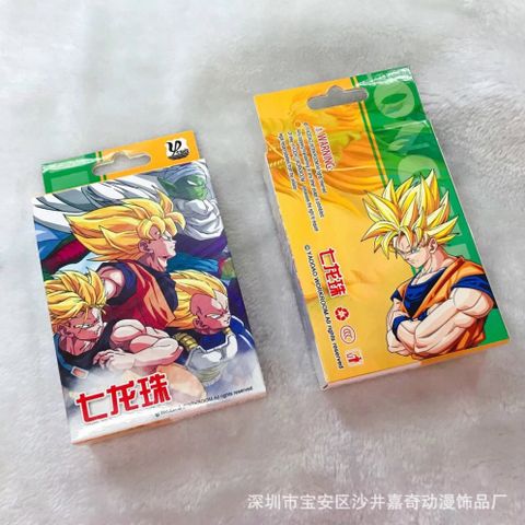 Hộp ảnh thẻ phim Anime Naruto, One Piece, Kimetsu no Yaiba - Bộ 54 lá - Quà tặng độc đáo cho fan manga