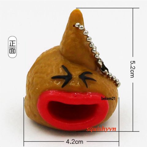 Móc Khóa Hình Cục Shit Vui Nhộn Mrshit Banana - Quà Tặng Giảm Căng Thẳng, Đồ Chơi Hài Hước cho Trẻ Em và Người Lớn