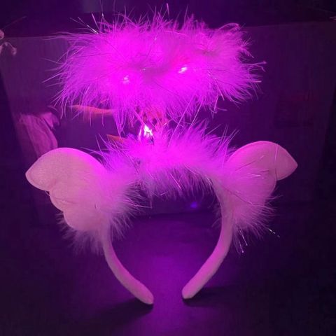 Băng Đô Phát Sáng LED Vàng Ấm Áp - Phụ Kiện Thời Trang Hàn Quốc Cho Cô Gái, Quà Tặng Sinh Nhật và Dự Tiệc