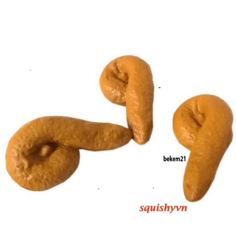 Móc Khóa Cục Phân Hài Hước - Đồ Chơi Giảm Căng Thẳng Bằng Nhựa - Quà Tặng Vui Nhộn Cho Trẻ Em Và Sinh Nhật