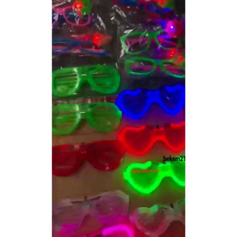 Mắt kính LED Nhiều Màu Hài Hước - Kính Cho Bé Thích Hợp Quà Tặng Halloween và Tiệc Tùng، Đồ Chơi Dành Cho Trẻ Em