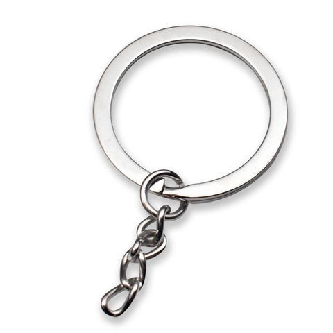 Bộ 10 Móc Khóa Sắt Vòng Đôi Handmade - Phụ Kiện Thời Trang Dễ Dàng DIY, Chất Liệu Thép Không Gỉ, Quà Tặng Độc Đáo