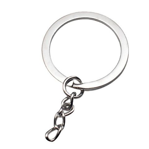 Bộ 10 Móc Khóa Sắt Vòng Đôi Handmade - Phụ Kiện Thời Trang Dễ Dàng DIY, Chất Liệu Thép Không Gỉ, Quà Tặng Độc Đáo