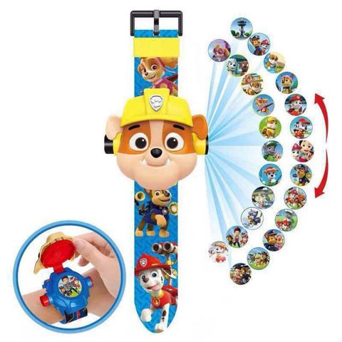 Đồng hồ chiếu hình 3D Elsa Frozen - Nữ Hoàng Băng Giá, đồ chơi điện tử an toàn cho bé trai & bé gái, quà tặng thú vị, phát triển trí tuệ.
